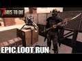Epic Loot Run, First Junk Turret | 7 Days to Die | Alpha 18 Gameplay | E06