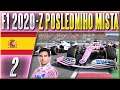 F1 2020 CZ | Pérez se Vrací! Výzva! Z posledního místa na...? | Pérez / VC Španělska | CZ Let's Play