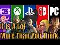 How Many More video games were released in 2020 compared to 2021?