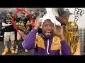KUZ & DUDLEY GET RINGS LMFAOO!! Los Angeles Lakers Trophy Presentation Ceremony - 2020 NBA Finals