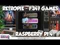 Raspberry Pi 4 - RetroPie 64GB Memórias da Infância com 7.347 GAMES
