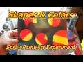 Shapes & Colors A Spray Paint Art Experiment
