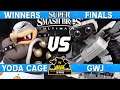 Smash Ultimate Tournament Winners Finals - Yoda Cage (Bowser Jr) vs GwJ (ROB) - CNB 208