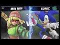 Super Smash Bros Ultimate Amiibo Fights  – Min Min & Co #74 Min Min vs Sonic