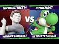 S@X 419 Winners Bracket - NickDistrict14 (Wii Fit) Vs. pinkcheat (Yoshi) Smash Ultimate SSBU