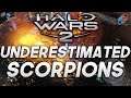 We Underestimated Scorpions! | Halo Wars 2 Multiplayer