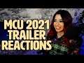 After Watching ENDGAME I react to ALL of the phase 4 MCU trailers