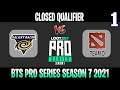 Galaxy Racer vs Team D Game 1 | Bo3 | Closed Qualifier BTS Pro Series SEA Season 7 | DOTA 2 LIVE