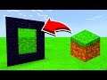 How To Make A Portal To GRASSBLOCK DIMENSION in Minecaft Pocket Edition/MCPE