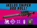 Ikelos Sniper Rifle God Roll (Quickdraw + Moving Target + Seraph Rounds) | Destiny 2 | PS4
