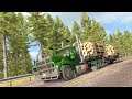 BEST GAME EVER - Logging, Trucking & Big Cargo | American Truck Simulator Gameplay