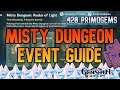Misty Dungeon Event Guide [420 PRIMOGEMS] - Realm of Light Genshin Impact