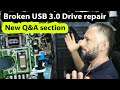 New website launch & Broken USB 3.0 Flash drive repair