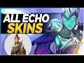 Overwatch All NEW Echo Legendary Skins plus Emotes Voicelines and More!