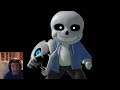 SANS IN SMASH BROS ULTIMATE REACTION!