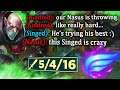 THIS IS HOW YOU CAN IGNORE NASUS PLAYERS AS SINGED *wow!* - League of Legends