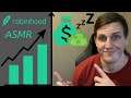 ASMR Robinhood Relaxing Update and Stocks I'm Holding In 2021!