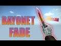 Bayonet Fade Showcase (CSGO Knife Showcase)