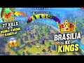 Brasilia Ke Kings 27 Kills Op Gameplay With Double Kar98k By Romeo Free Fire🙂