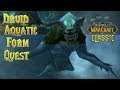 Classic World of Warcraft Druid Seal / Aquatic Form Quest! A Lesson to Learn - Short