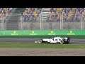 F1 2020 game Ps4 Gameplay replay Alpha Tauri Australian Grand Prix