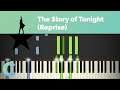 Hamilton - The Story of Tonight (Reprise) Piano Tutorial