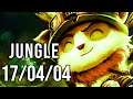 Machine gun Teemo easy for climbing in season 11 - No commentary - League of legend