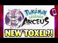 NEW TOXEL and TOXTRICITY! Pokemon Legends Arceus #Shorts