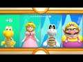 Super Mario Party - Square Off - Koopa Troopa Vs Peach Vs Wario Vs Dry Bones | MarioGamers