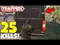 THEY TRAPPED ME BEHIND THIS VAN & THIS HAPPENED IN CALL OF DUTY MOBILE BATTLE ROYALE!