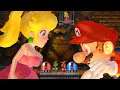 What happens if Mario fight Evil Peach & Evil Mario?