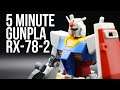 5 Minute Gunpla - RX-78-2 Gundam | ASMRish (4K)