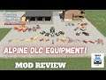 Alpine Farming Expansion DLC - Mod Review of Equipment - Farming Simulator 19