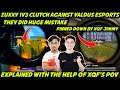 BTR Zuxxy 1v3 Valdus | Valdus Needs To Learn Something From XQF | Explained With XQF'S Pov