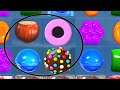 Candy Crush Saga - Crazy Coconut Bomb + Color Bomb Combo || Candy crush saga level 7224