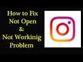 How To Fix Instagram Not Opening Problem in Android & Ios Mobile | Instagram Not Working Error