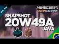 Minecraft 1.17 - Snapshot 20w49a | SCULK SENSOR E BIOMA DE DRIPSTONE | Português