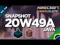 Minecraft 1.17 - Snapshot 20w49a | SCULK SENSOR E BIOMA DE DRIPSTONE | Português