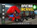 OFICINA INCRÍVEL! Novo Jogo De Caminhões Para Celular - Ultimate Truck Simulator (Novidades)