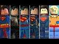 Superman Evolution in LEGO Videogames (DLC Included)