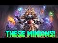 THE MINIONS ON THIS SKIN LOOK SICK! AA NU WA FRAGS BABY - Masters Ranked Duel - SMITE