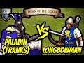 200 (Franks) Paladins vs 1,000 Longbowmen | AoE II: Definitive Edition