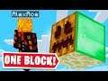 ALL OF MINECRAFT BUT IN ONE BLOCK.. (Part 4)