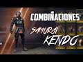 COMBINACIONES CON "SAMURAI KENDO"/MEJORES OUTFITS EN FREE FIRE