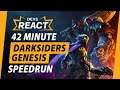 Darksiders Genesis Developers React to 42 Minute Speedrun