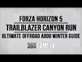 Forza Horizon 5 Trailblazer Canyon Run Challenge Guide - Winter Seasonal Challenge
