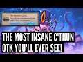 Hearthstone Achievement Hunting: OTKing your opponent with C’thun in SPECTACULAR fashion!