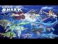 HUNGRY SHARK WORLD vs EVO - ALL PREHISTORIC SHARKS!!!