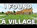 I FOUND A VILLAGE - Minecraft #2