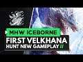 Monster Hunter World Iceborne | First Velkhana Hunt New Gameplay